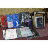 A large collection of International Ballet Company posters, programmes and paraphenalia
