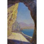 G. Bonardi (19th century Italian school), 'Views of the Amalfi Coast', oil on board, inscribed to