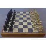 Antique chess set