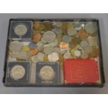 A quantity of various coins to include 9 cased commemorating the Queen Mother's 80th birthday