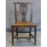 Chair, hardwood, 20th century, 70x50x60cm