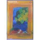 Howard Hodgkin, London Underground poster of Highgate Ponds, commissioned by the London Underground,