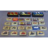 A collection of diecast toy cars, to include Lledo Days Gone, Vanguards Royal Mail Collection,