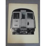 Gerd Winner (German, b.1936), a poster of a London Underground train, 104 x 79cm