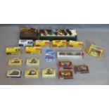 A collection of diecast to cars, to include Vanguards, Lledo, Hamleys, Days Gone 'The Public