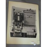 Gerd Winner (German, b.1936), a poster of a garbage truck, unframed, 104 x 79cm