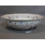 A large Victorian wash bowl by F. Winkle & Co