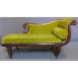 A William IV mahogany chaise longue in great condition dating from around the 1830-40?s