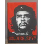 D.T. Piper, 'Che Guevara - Soldier, Spy?', acrylic on canvas, signed, 96 x 69cm