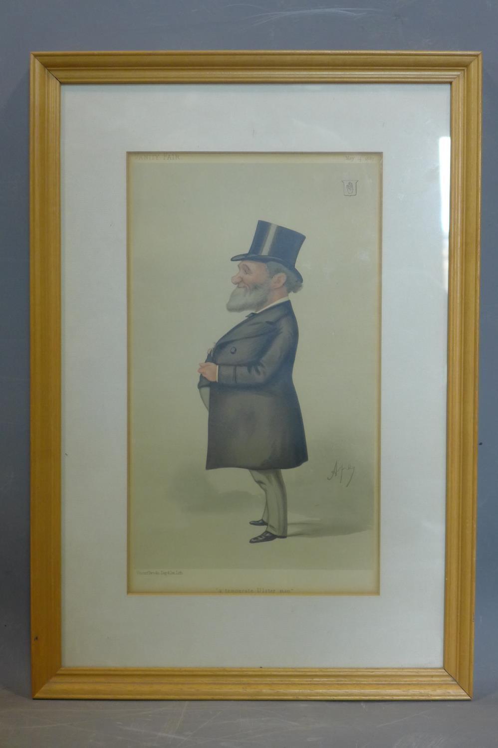 Carlo Pellegrini (1839 ? 1889), caricature of Sir James Corry, 1st Baronet, , 'A temperate Ulster