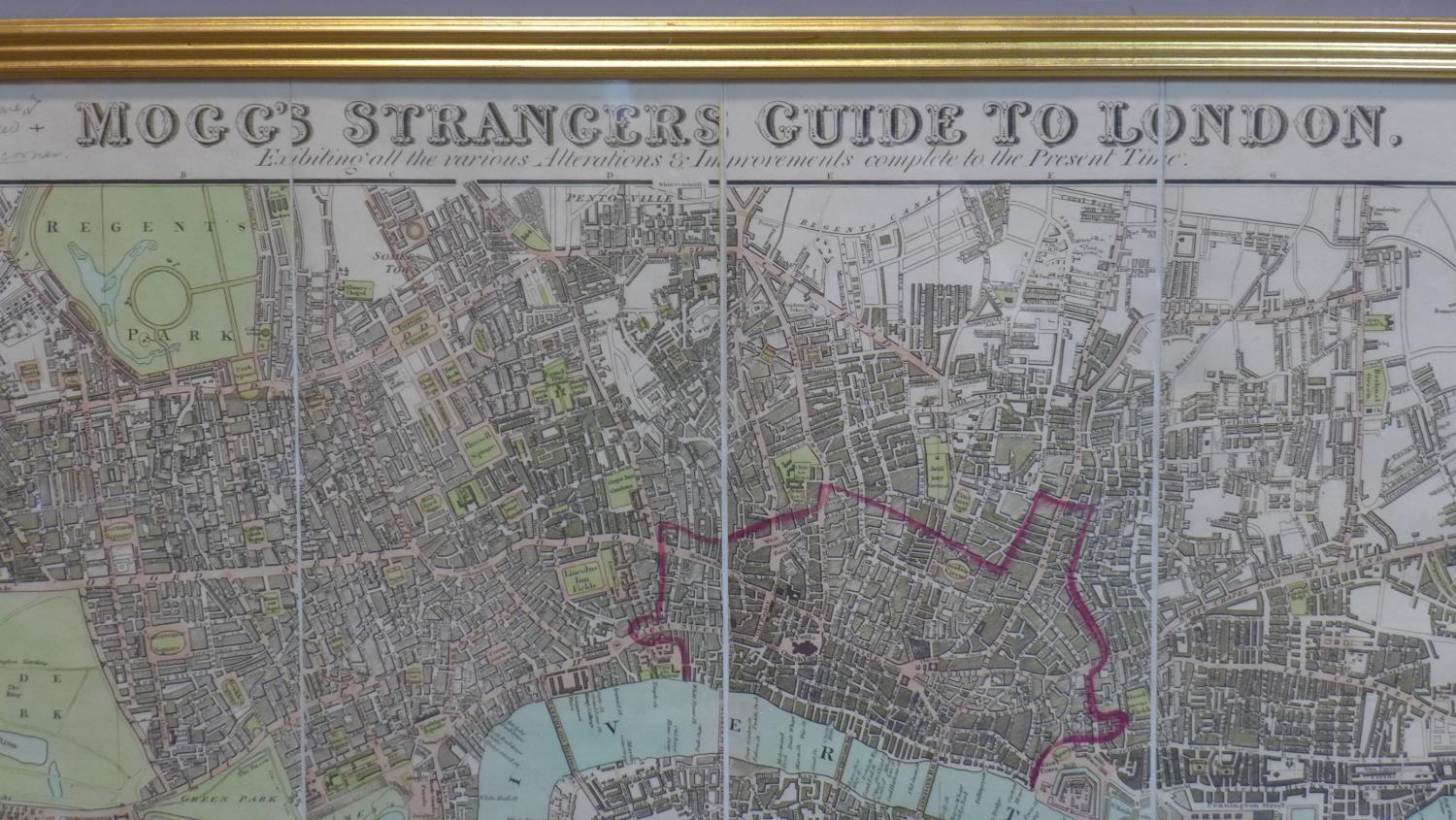 'Moggs Strangers Guide to London, 1837', with list of 500 of the principal places with reference - Image 2 of 2