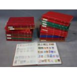 A collection of approx. 23 albums of international stamps (most not full)