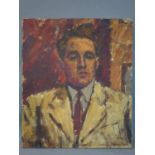 George Melhuish (British, 1916?1985), Portrait of a gentleman, oil on canvas, signed, 1960's, 67 x