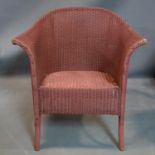 A contemporary reproduction of 1950?S Lloyd Loom ?Lusty? Model 60 chair