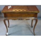 WITHDRAWN A 20th century card table