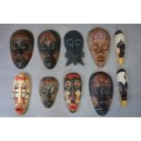 WITHDRAWN Ten contemporary carved African masks