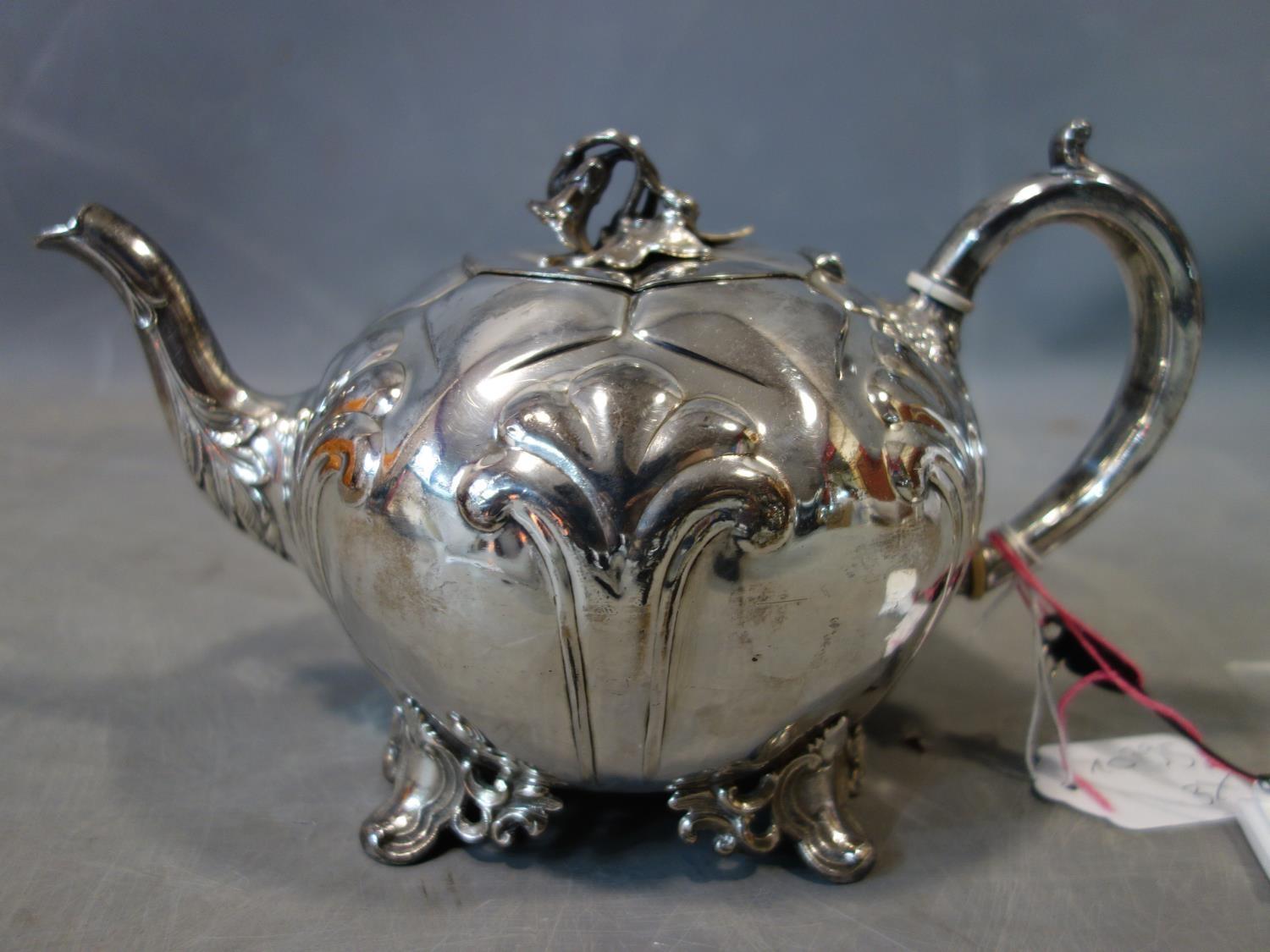 Art Deco silver jug and sifter, marked J B Chatterley & Sons Ltd, 1938, together with a pumpkin - Image 4 of 7