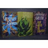 Graham Greene (1904 ? 1991), three essential first editions, to include our Our Man In Havana (