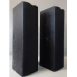 A pair of B&W tall speakers model DM603, H.85 W.24 D.30cm