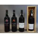 Taylor's Quinta de Terra Feita Vintage Port, 1986, 75cl, in crate; together with Taylor's First