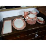 A Villeroy & Boch Siena dinner set, including 10 dinner plates, 9 bread plates, 6 side plates, 8