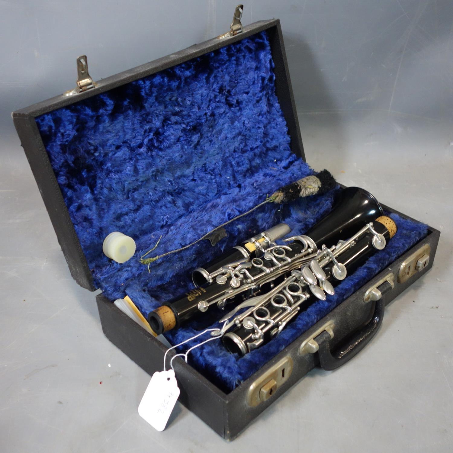 A Boosey & Hawkes Regent BB Clarinet in its original box - Image 2 of 2