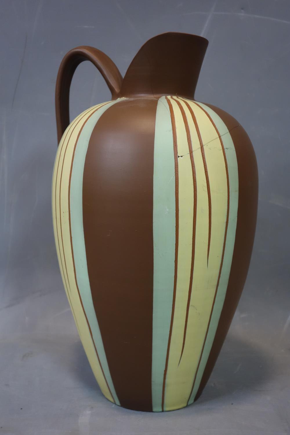 A stylish 1950's vase/jug, H42cm