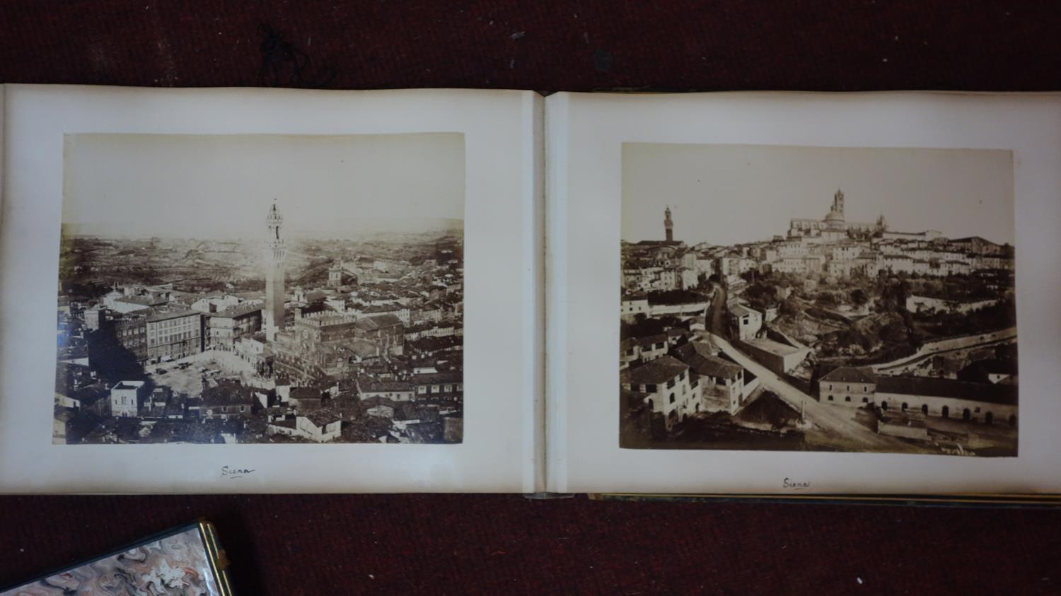Two albums of 1880's photographs of Italian, French and Austrian architecture, landscapes and - Bild 4 aus 5