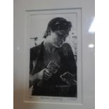 J. Scott, 'Hannah Carving', etching, artists proof, framed, 16 x 9cm