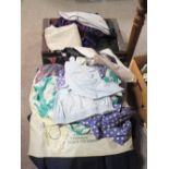 TWO BOXES OF ASSORTED LADIES AND GENTS CLOTHING