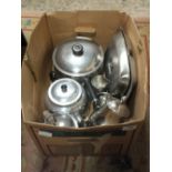 A BOX OF KITCHENALIA