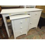 A MODERN IVORY DESK AND MATCHING CABINET BY JULIAN BOWEN (2)