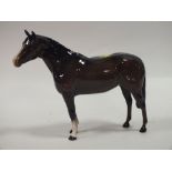 A BESWICK RACE HORSE