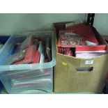 TWO BOXES OF MOSTLY VALENTINES DAY GREETINGS CARDS