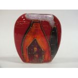 AN ANITA HARRIS ART POTTERY POTTERIES PAST VASE