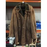 A VINTAGE SHEEPSKIN COAT