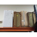 THREE VINTAGE SUITCASES TOGETHER WITH AN OTHER (4)