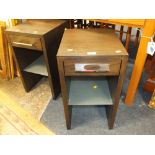 A PAIR OF MODERN BEDSIDE DRAWER UNITS (2)