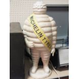 A LARGE CAST METAL MICHELIN MAN FIGURE H - 57CM