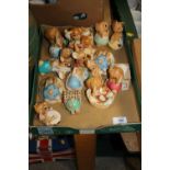 A QUANTITY OF PENDELFIN RABBIT FIGURES