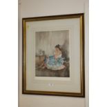 A FRAMED AND GLAZED LIMITED EDITION RUSSELL FLINT PRINT NUMBER 800/850