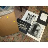 A COLLECTION OF TWENTY TWO MOUNTED PHOTOGRAPHS OF VARIOUS SUBJECTS