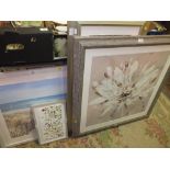 A LARGE QUANTITY OF ASSORTED PICTURES AND PRINTS ETC