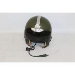 A HELMETS LIMITED R.A.F MK4 PILOT/AIRCREW FLYING HELMET, with tinted visor and, inner liner with ea
