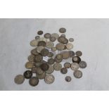 A COLLECTION OF HIGH GRADE SILVER COINS OF GEORGE V AND GEORGE VI, mainly florins and half crowns a