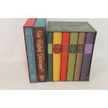 FOLIO SOCIETY THOMAS HARDY BOXED SET, six volumes together with Charles Dickens 'A Christmas Carol'