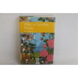 NEW NATURALIST 80 'WILD & GARDEN PLANTS' by Max Walters, HarperCollins 1993 in protected dust jacke