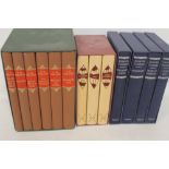 FOLIO SOCIETY BOXED SETS ETC. - E.M. FORSTER six volumes, H. RIDER HAGGARD, three volumes & JOSEPH