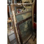 A COLLECTION OF ANTIQUE PICTURE FRAMES A/F