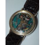 A BULOVA ACCUTRON SPACEVIEW GENTS WRISTWATCH, Dia. 3.3 cm